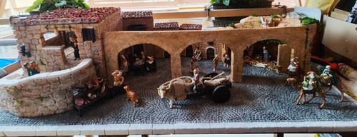 Presepe artigianale completo - artigianale,