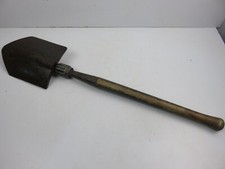 pala pieghevole da trincea ESERCITO USA 1944 Seconda guerra mondiale US WOOD per