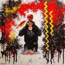 Dipinto su tela.Arte