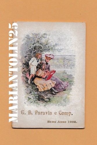 1902 calendarietto semestrino - 1902,