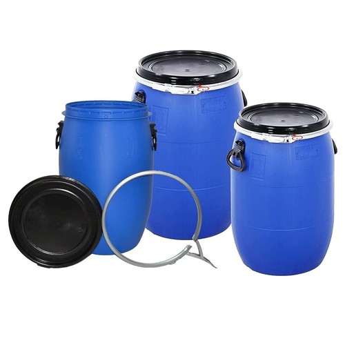 Fusto portaoggetti aperto blu