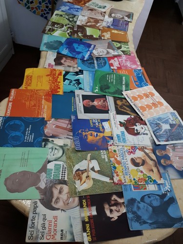 Lotto dischi giri - 45, anni