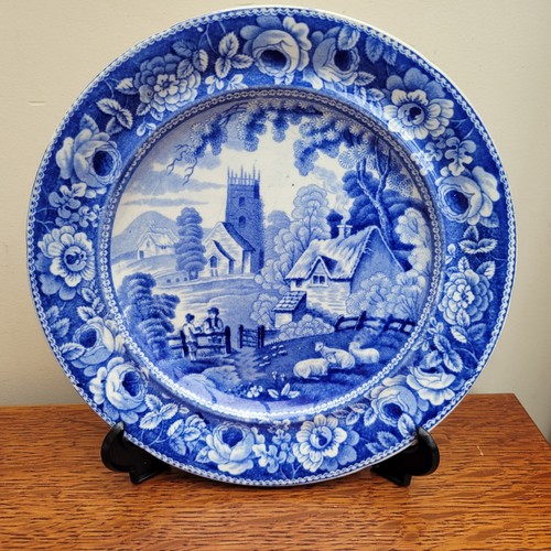 Piatto inglese transferware