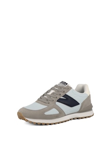 Sneakers stringate uomo grigio