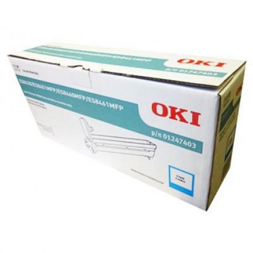 Oki 01247403 ciano originale - oki,
