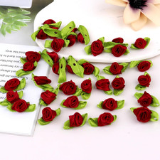 100 Mini Rosette Con Fiori