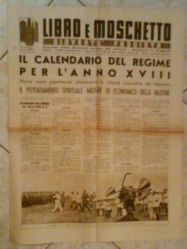 Giornale libro moschetto - e,