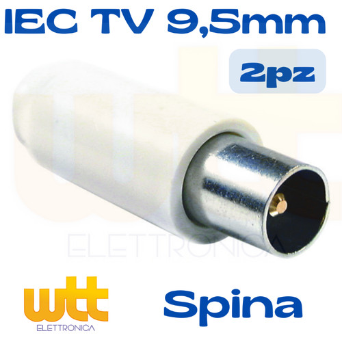 2pz connettore spina - connettore, maschio