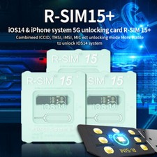 R-SIM15+ 15 Nano Unlock RSIM Card per iPhone 12 mini 12 Pro XS MAX 8 IOS 15 AH