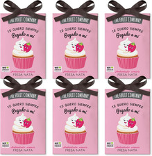 26160013 Deodorante Armadio Buste Profumate, Cartone, Fragola, Panna, 6 X 13 Gr