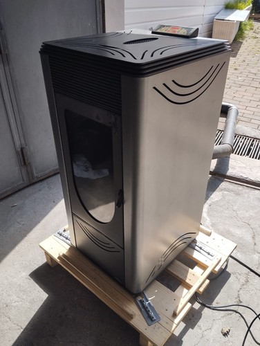 Stufa pellet grigia olivieri - stufa, a