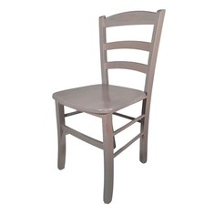 sedia paesana grigia seduta