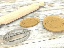 Rugby Ball Cookie Cutter