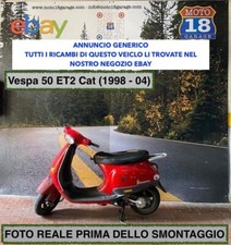 Sono Disponibili Ricambi usati scooter Piaggio Vespa 50 ET2 Cat 1998  04