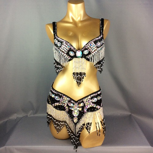 Costume donna con perline - con,