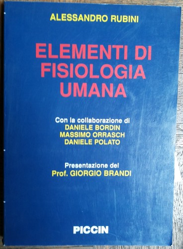 Elementi fisiologia umana - di,