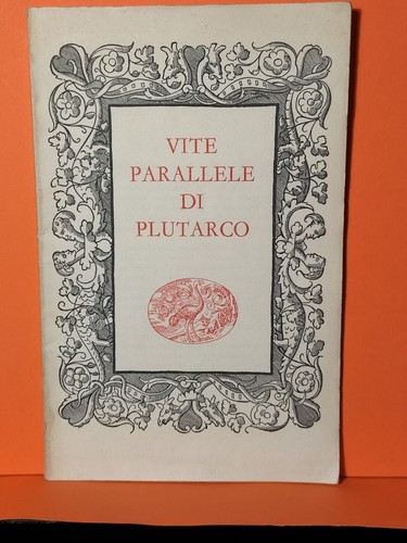 Vite parallele plutarco - parallele,