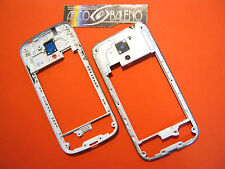 COVER FRAME +VETRO FOTOCAMERA Per SAMSUNG GALAXY S4 MINI i9190 i9195 POSTERIORE