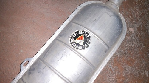 Marmitta fiat 124 - fiat, coupè