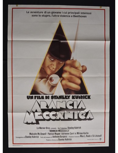 Manifesto arancia meccanica - manifesto,