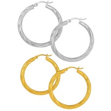 Women's Braided Titanium, Gold