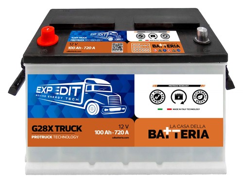 Batteria trattore camion 100ah - trattore,