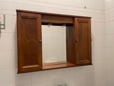 Mobile bagno da appendere con specchio