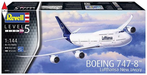 Revell 144 boeing 747 8 - 1/144, 747-8