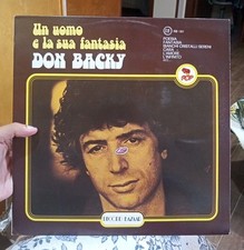 Don Backy - Un uomo e la sua fantasia (LP - 33 giri, Record Bazar - 1978)