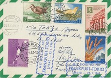 SAN MARINO 1961 posta