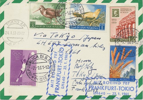 San marino 1961 posta - marino,