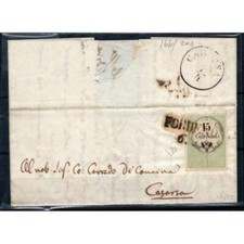 LOMBARDO VENETO 1854 MARCA 15