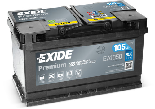 Batteria exide ea1050 premium - batteria,