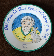 Piatto buon ricordo - buon, cressogno