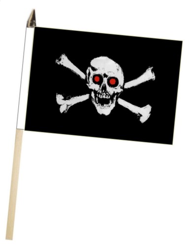 Teschio pirata ossa - e,