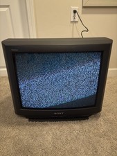 Vintage Sony Trinitron CRT TV