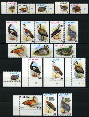 Malawi 1975 uccelli - , colomba