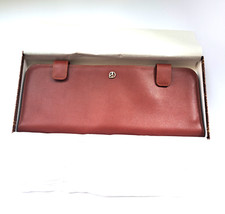 PORTA CRAVATTE DA VIAGGIO IN PELLE NAZARENO GABRIELLI NUOVO