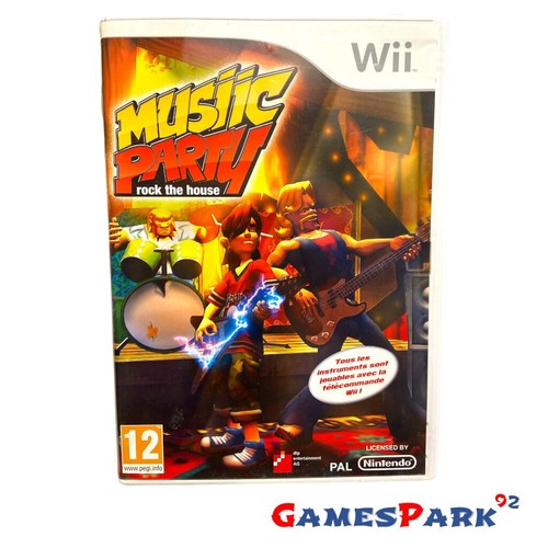 Music party rock the - party, house