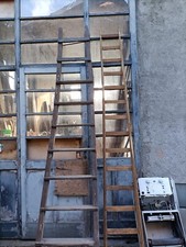 scale pioli fienile legno