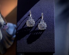 Orecchini Dormeuse Argentato