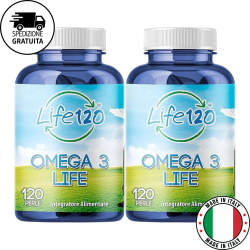 Life 120 omega olio pesce - life, di