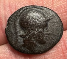 Antico greco AE18 Eolis Aigai