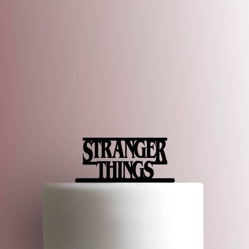 Stranger things cake topper - cake,