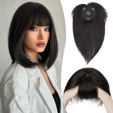 Frangia Clip Capelli Veri