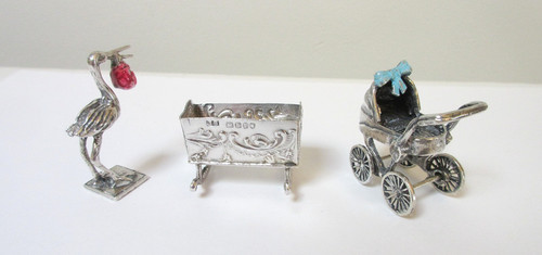 Cicogna carrozza culla - , bambino