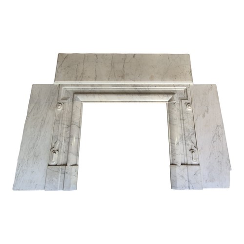 Caminetto marmo carrara - marmo, di