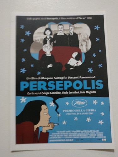 Persepolis film cartolina - film,