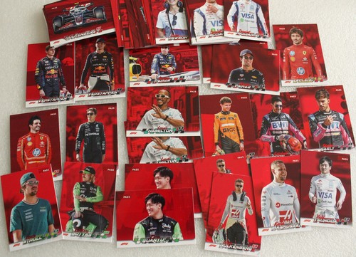2024 topps paddock pass - f1,