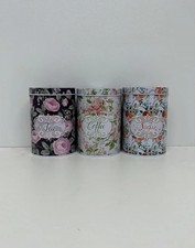 Set 3 Barattoli in Latta Stile